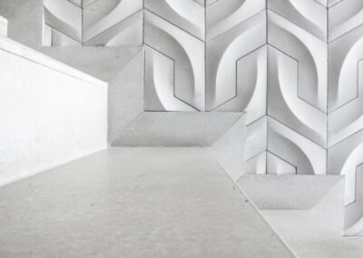 concrete stair steps