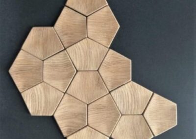 płytki 3d z drewna Artis Visio
