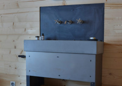 umywlka betonowa antracyt