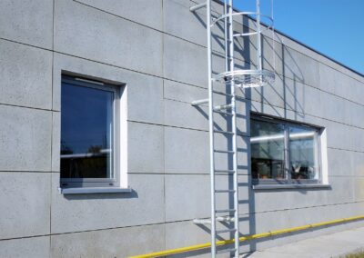 Beton architektoniczny na elewacji
