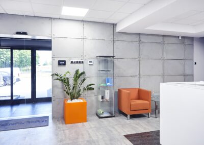 Realizacja z biurowca centrum BHP
