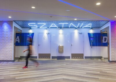 Płytki dekoracyjne w aranżacji.