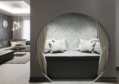 Beton 3dw układzie na ścianie